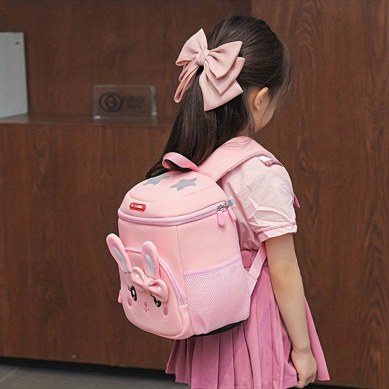 Adorable Pink Rabbit Backpack for Girls
