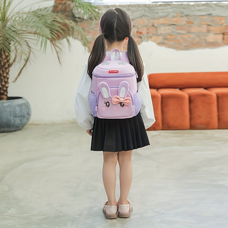Adorable Pink Rabbit Backpack for Girls