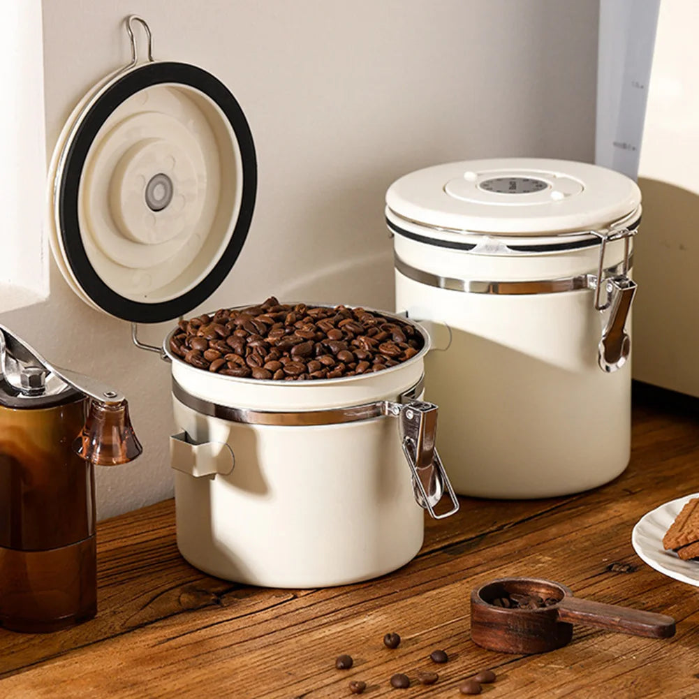Portable Grain Storage Can for Kitchen