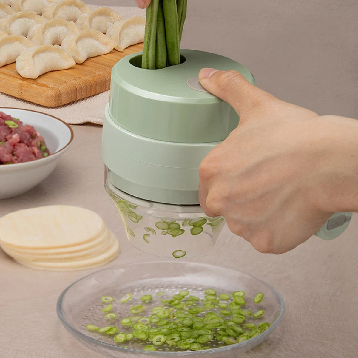 Electric Vegetable Cutter Set