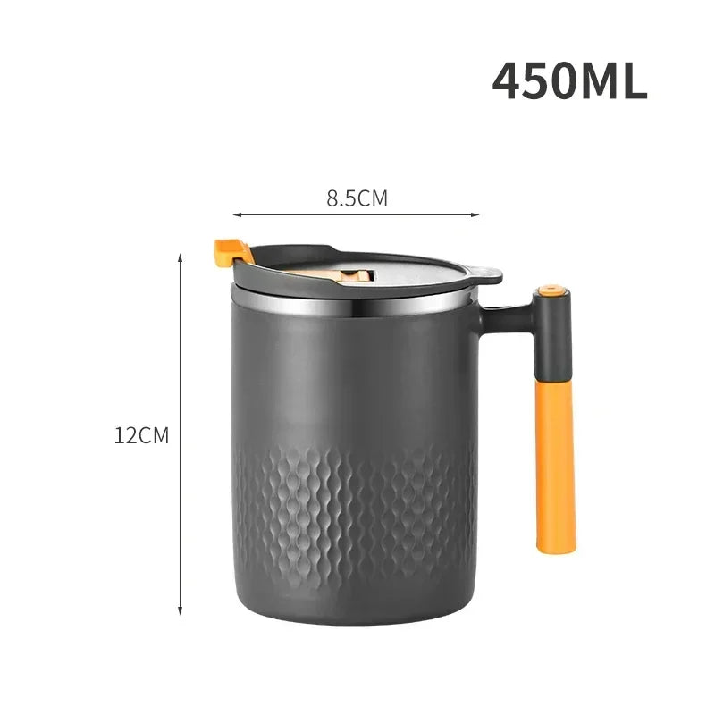 Stainless Steel Coffee Mug with Lid