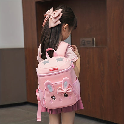 Adorable Pink Rabbit Backpack for Girls