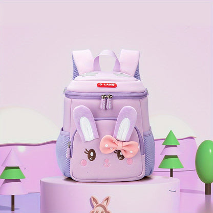 Adorable Pink Rabbit Backpack for Girls