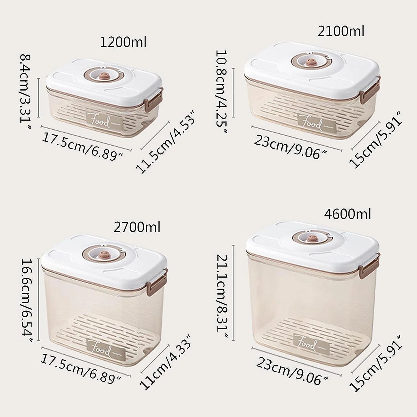 Large Capacity Food Organizer