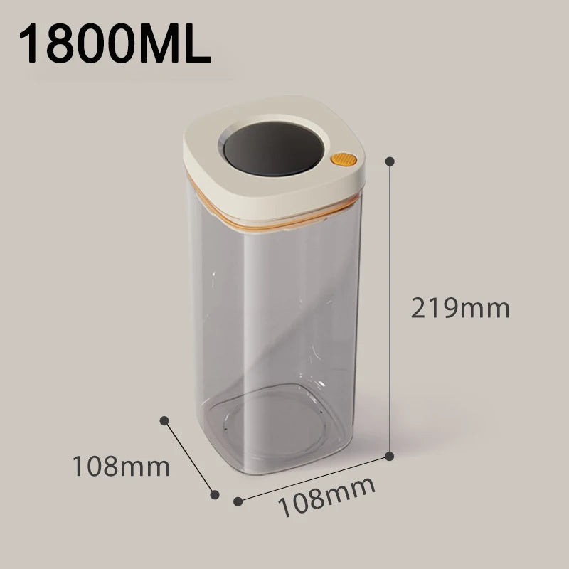 Vacuum Sealed Jar for Grain Storage