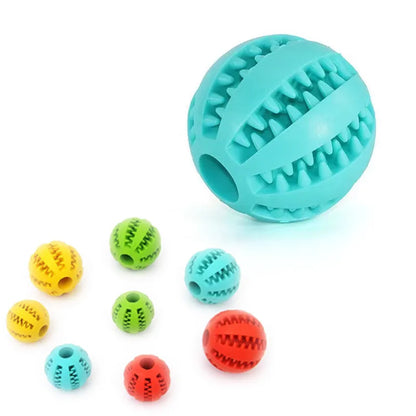 Silicone Pet Dog Toy Ball Interactive