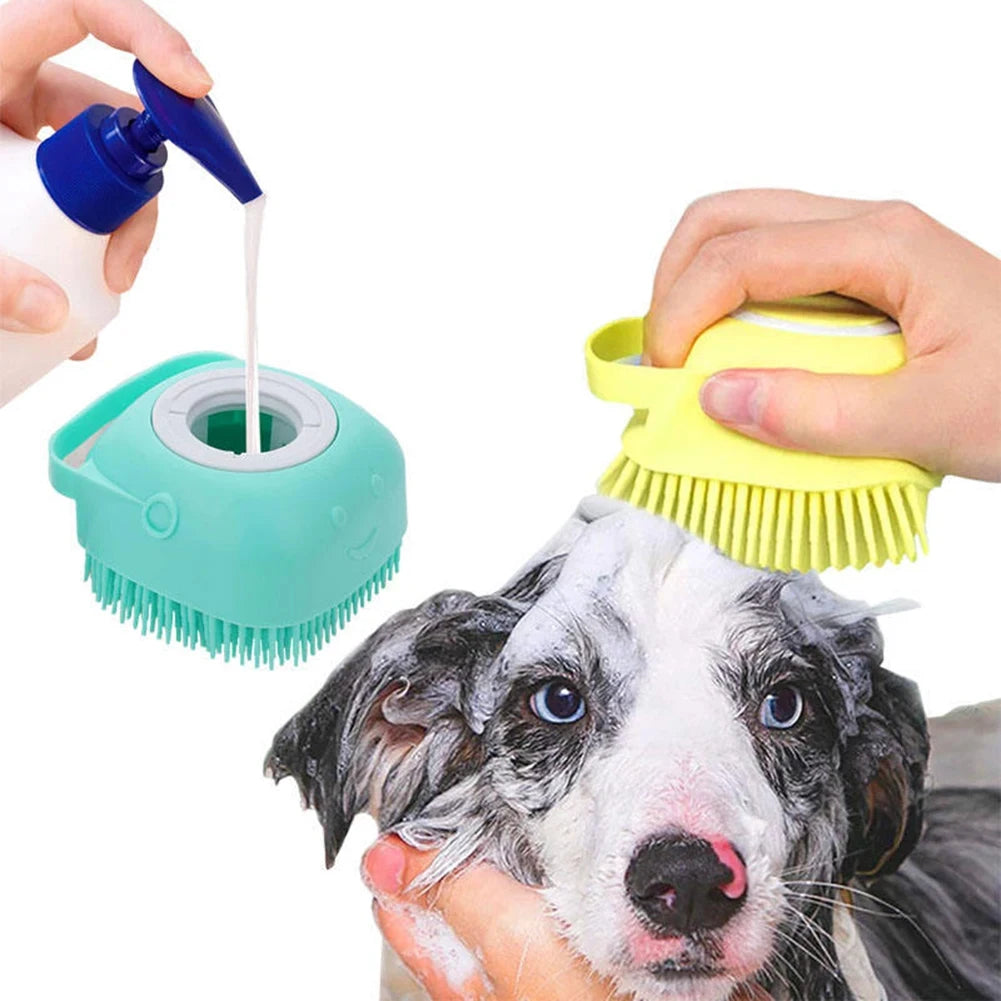 Silicone Pet Bath Brush