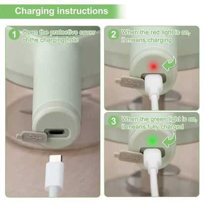 Electric Vegetable Cutter Set
