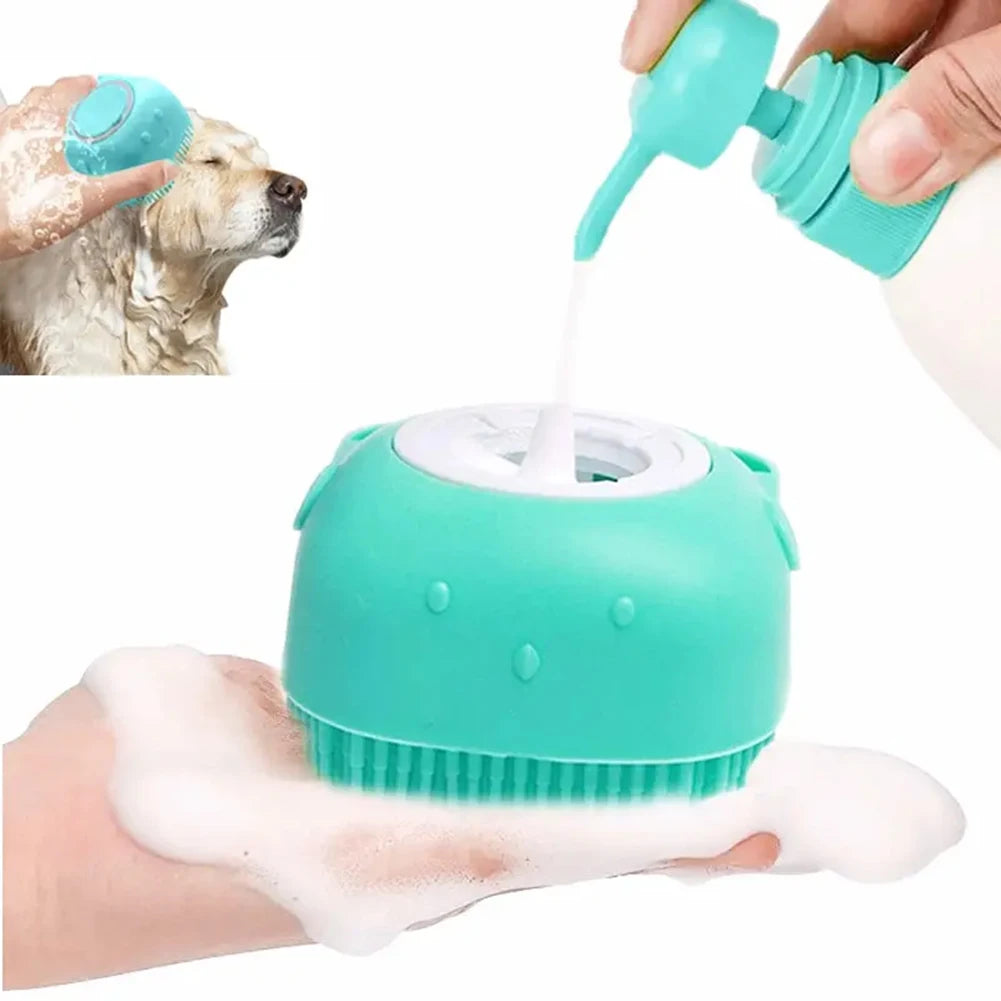 Silicone Pet Bath Brush