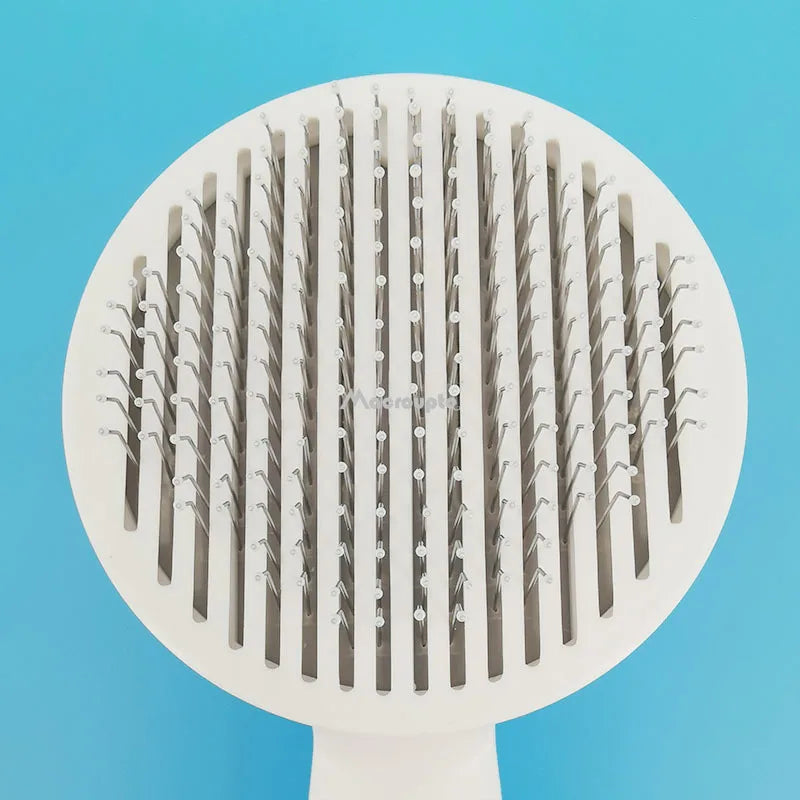 Self Cleaning Slicker Brush for Dog and Cat Removes Undercoat.