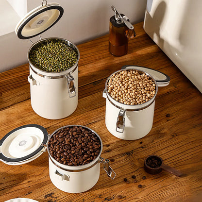 Portable Grain Storage Can for Kitchen