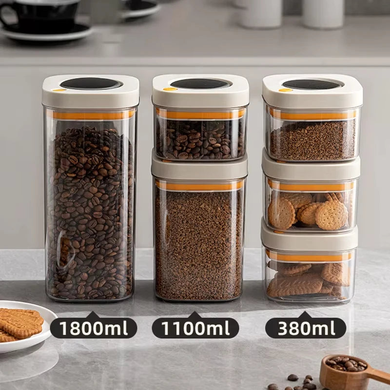 Vacuum Sealed Jar for Grain Storage