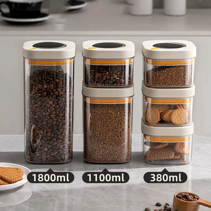 Vacuum Sealed Jar for Grain Storage