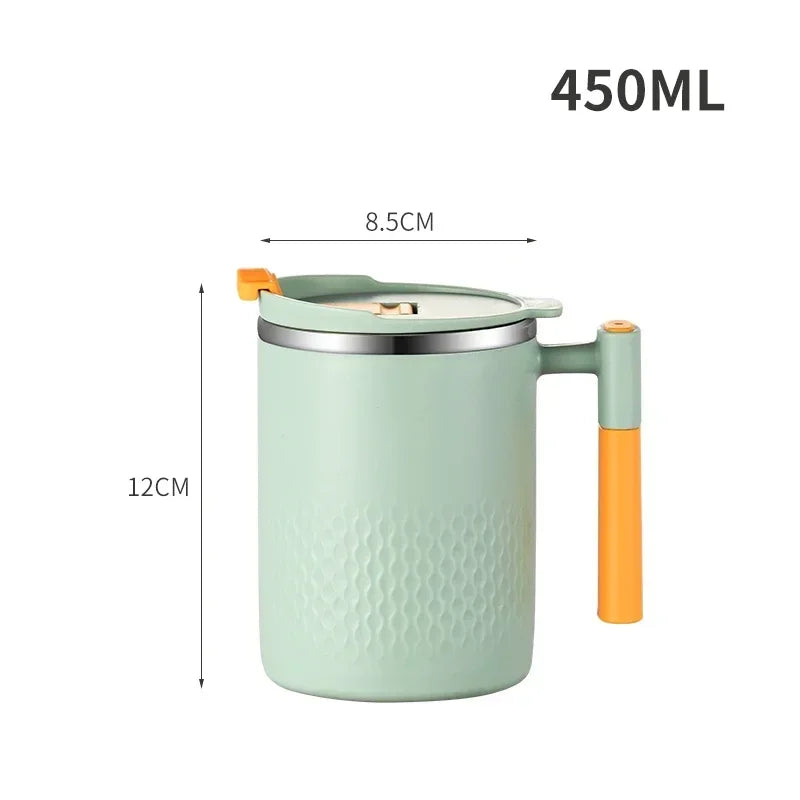 Stainless Steel Coffee Mug with Lid