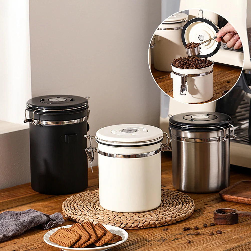 Portable Grain Storage Can for Kitchen