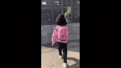 Adorable Pink Rabbit Backpack for Girls