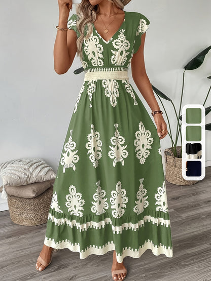 Women's Navy Blue Floral Print