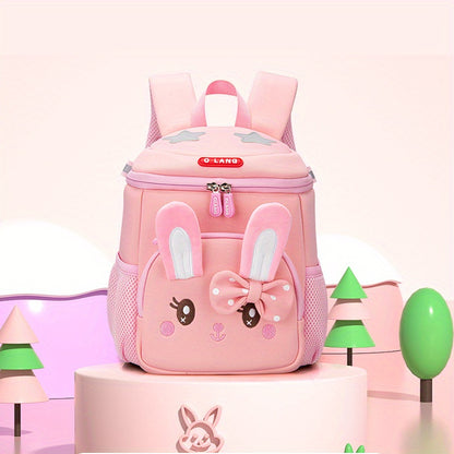 Adorable Pink Rabbit Backpack for Girls